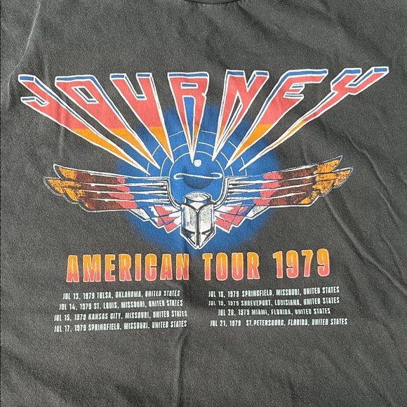 Wrangler Journey Graphic TShirt Black Size Large - Picture 1 of 5